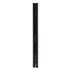 Chivari 6' Black Portable Folding Bar with HPL Reversible Front, Top & Shelf BAR-FOLD-72KIT-BLK-AX-T