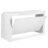 Chivari Scratch and Dent 6' White Portable Folding Bar with HPL Reversible Front, Top & Shelf BAR-FOLD-72KIT-WHT-AX-SD