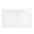 Grand Royale Bars 6' White Portable Folding Bar with HPL Reversible Front, Top & Shelf BAR-FOLD-72KIT-WHT-AX-T