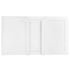 Grand Royale Bars 6' White Portable Folding Bar with HPL Reversible Front, Top & Shelf BAR-FOLD-72KIT-WHT-AX-T