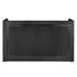 Chivari 6' Black Portable Folding Bar with HPL Reversible Front, Flush Top & Shelf BAR-FOLD-72KITFL-BLK-AX-T