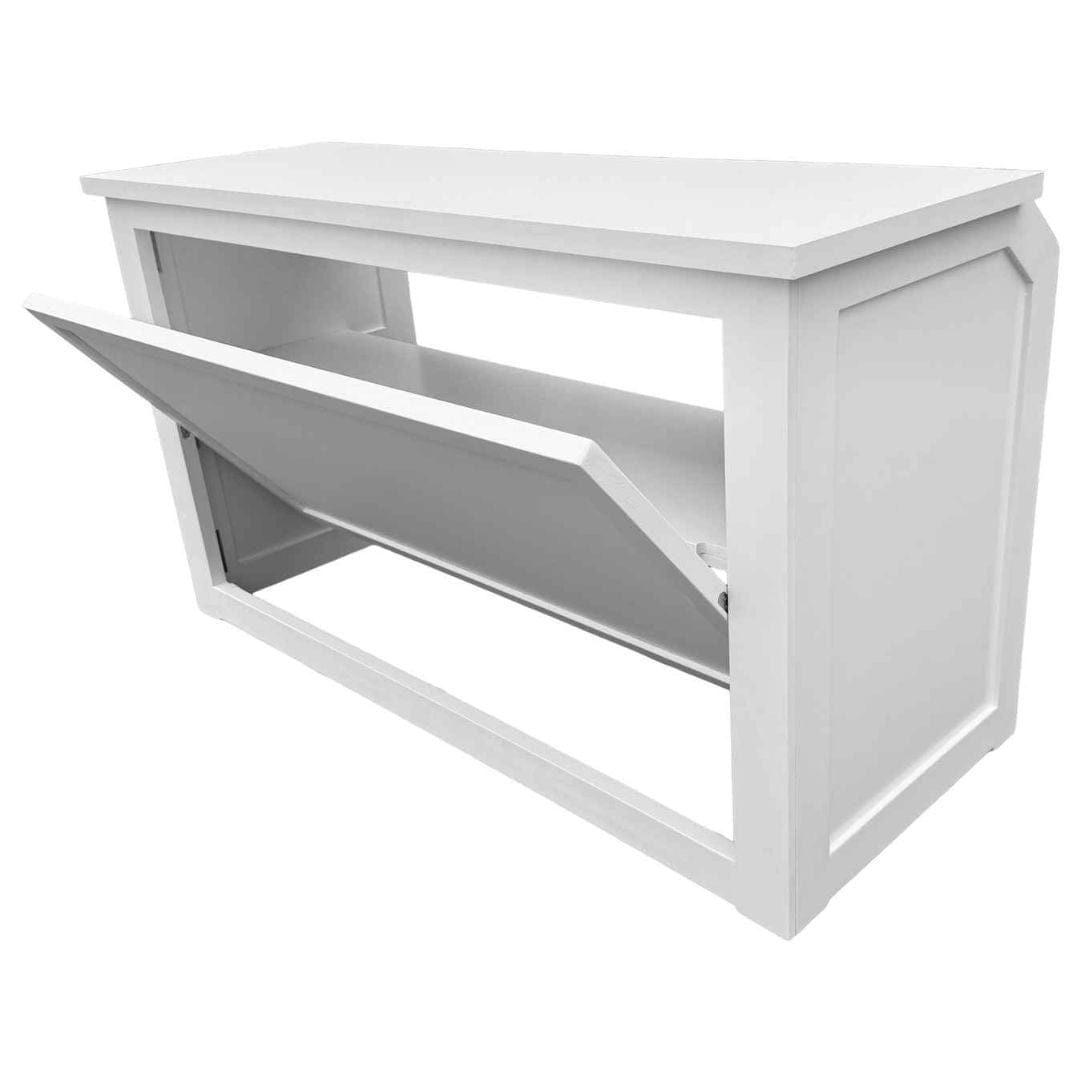 Chivari 22' White Portable Folding Bar - 5 Piece Set Reversible Panel Front - Spritz BAR-CFG-WHT-E1-KT