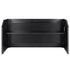 Chivari 7' Black Portable Folding Bar with Reversible Front BAR-FOLD-84KTR-BLK-AX-T