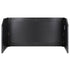 Chivari 7' Black Portable Folding Bar with Reversible Front BAR-FOLD-84KTR-BLK-AX-T