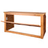 Chivari 7' Chestnut Portable Folding Bar with Reversible Front BAR-FOLD-84KTR-CHE-AX-T