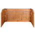 Chivari 7' Chestnut Portable Folding Bar with Reversible Front BAR-FOLD-84KTR-CHE-AX-T
