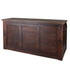 Chivari 7' Fruitwood Portable Folding Bar with Reversible Front BAR-FOLD-84KTR-FRT-AX-T