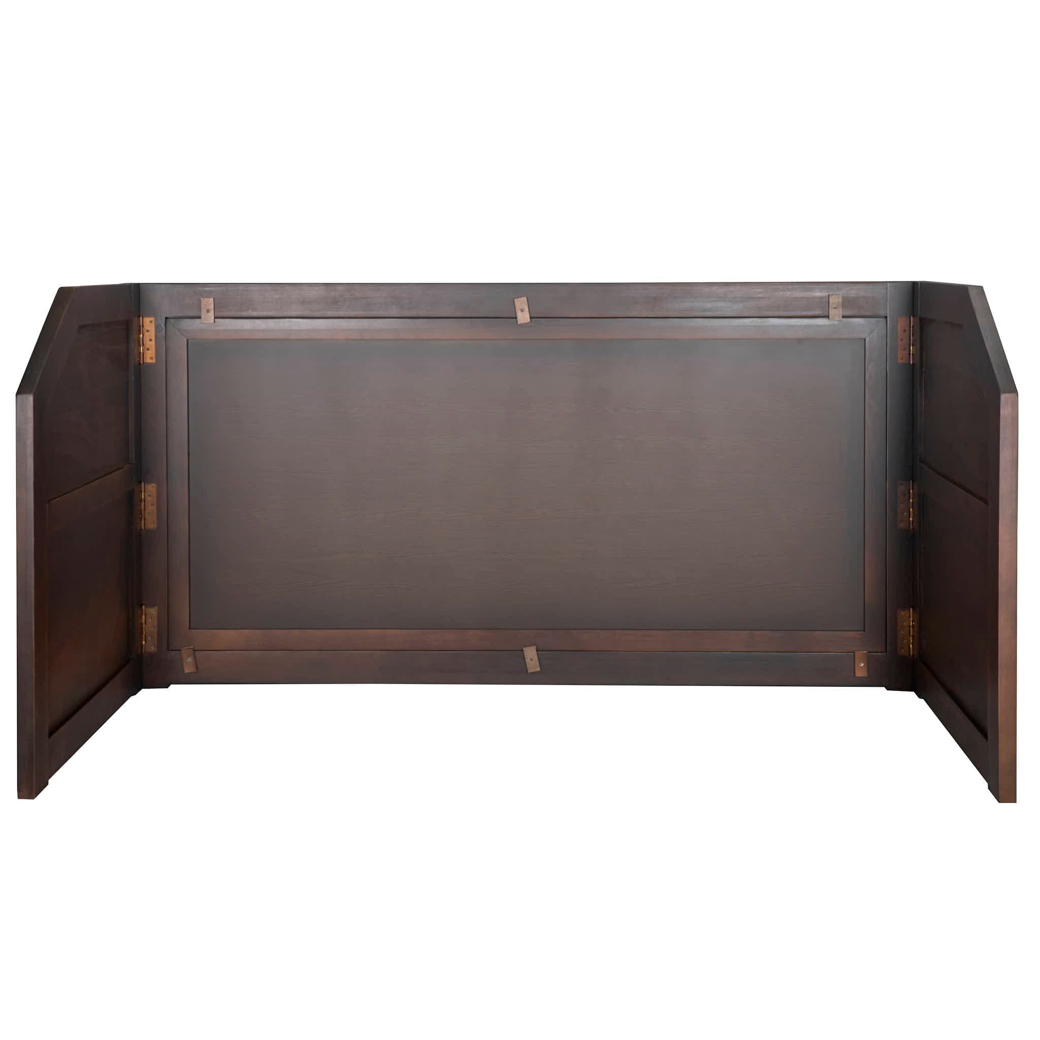 Chivari 7' Fruitwood Portable Folding Bar with Reversible Front BAR-FOLD-84KTR-FRT-AX-T