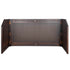 Chivari 7' Fruitwood Portable Folding Bar with Reversible Front BAR-FOLD-84KTR-FRT-AX-T