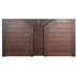 Chivari 7' Fruitwood Portable Folding Bar with Reversible Front BAR-FOLD-84KTR-FRT-AX-T