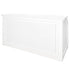 Chivari 7' White Portable Folding Bar with Reversible Front BAR-FOLD-84KTR-WHT-AX-T