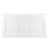 Chivari 7' White Portable Folding Bar with Reversible Front BAR-FOLD-84KTR-WHT-AX-T