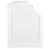 Chivari 7' White Portable Folding Bar with Reversible Front BAR-FOLD-84KTR-WHT-AX-T