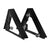 Chivari Black Rectangular Bar Mover Wheel Platform for 6 Foot Folding Bars, Left and Right Sides BAR-MVR-RCT-BLK-AX