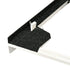 Chivari White Serpentine Bar Mover Wheel Platform for Serpentine Folding Bars, Left and Right Sides BAR-MVR-SERP-WHT-AX