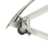 Chivari White Serpentine Bar Mover Wheel Platform for Serpentine Folding Bars, Left and Right Sides BAR-MVR-SERP-WHT-AX