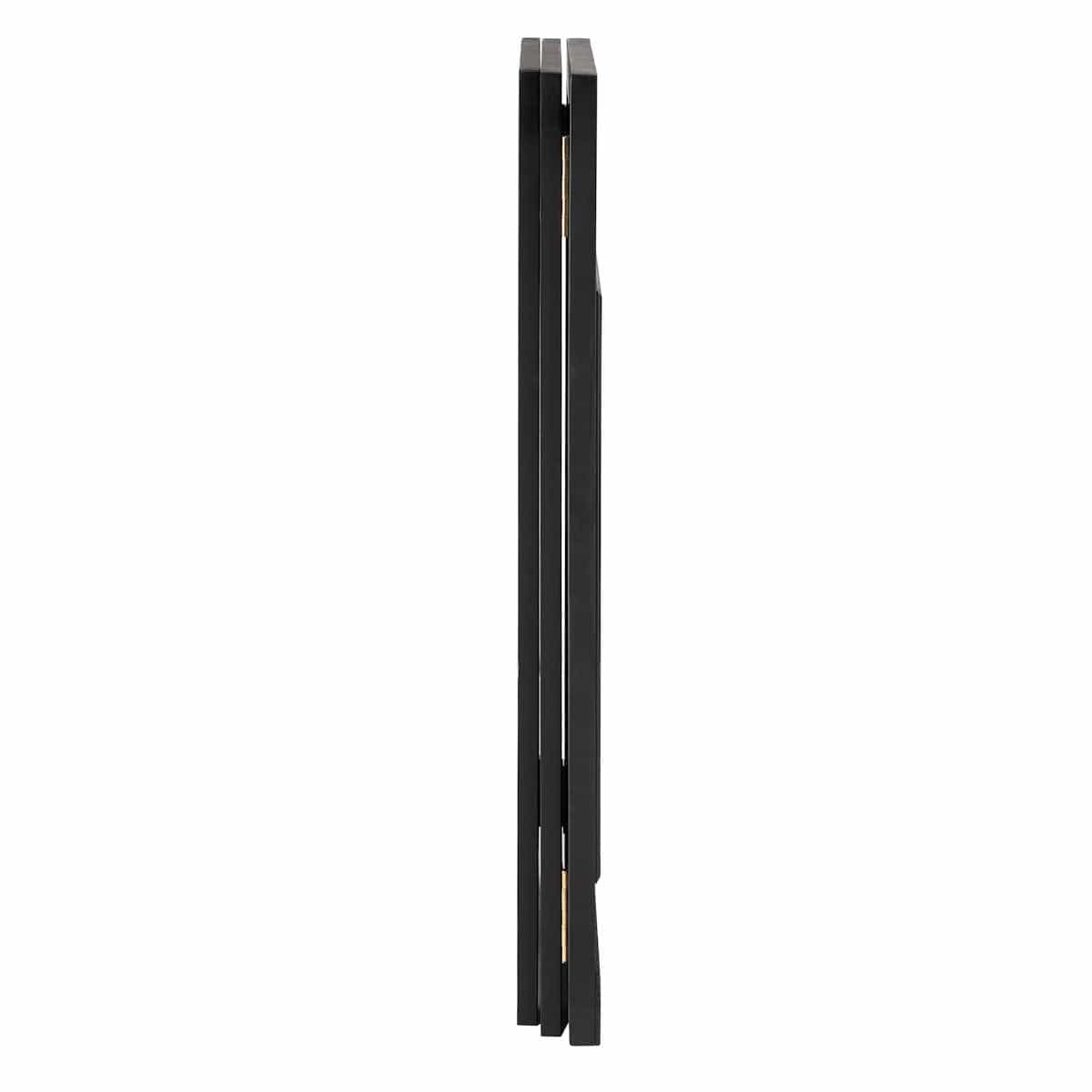 Grand Royale Bars 24" x 24" Black Bar Post with HPL Top for Bar Setups and Displays BAR-POST-24-BLK-AX