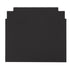 34' Black Portable Folding Bar - 7 Piece Set Single Panel Front with Flush Top - Margarita