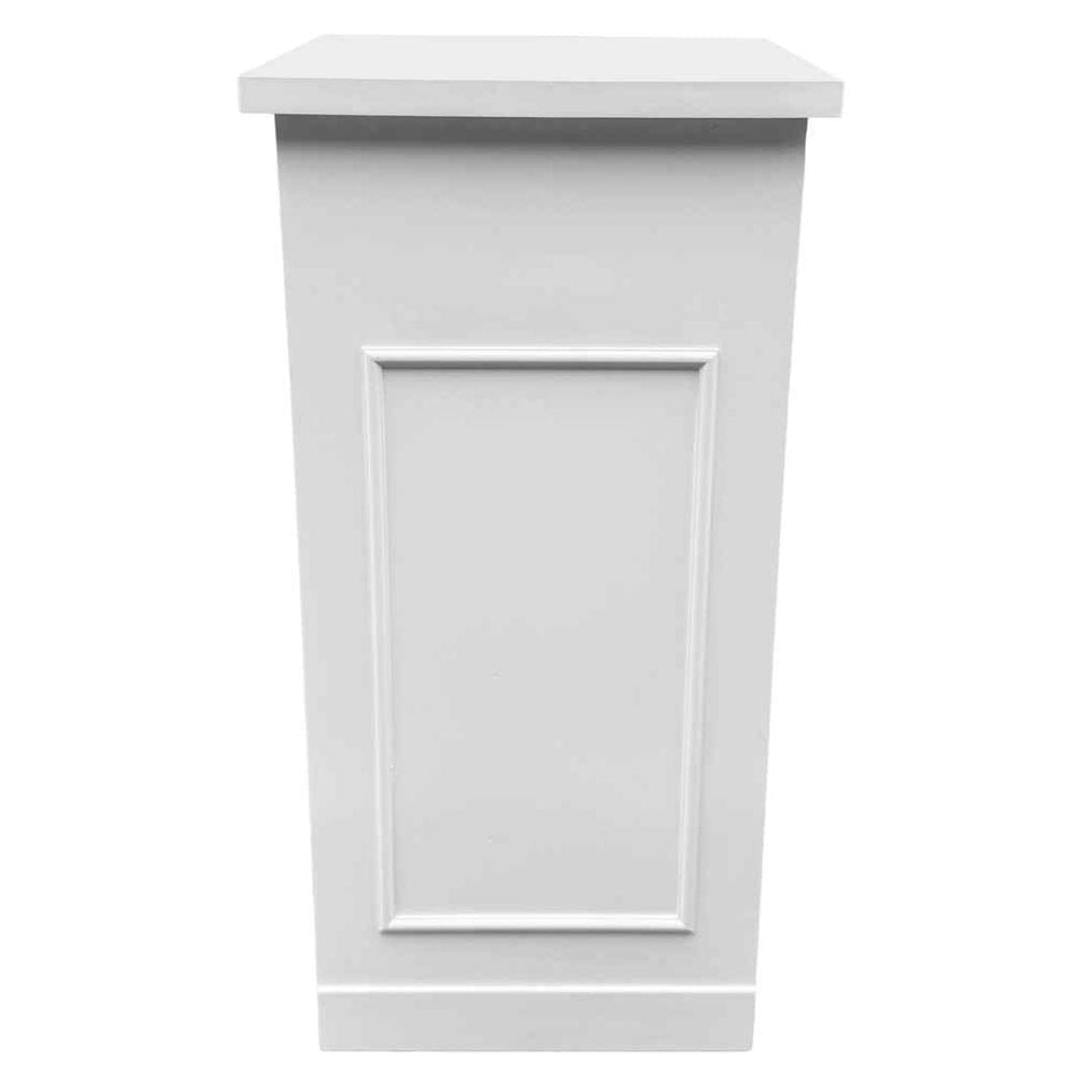 Chivari 24' White Portable Folding Bar - 5 Piece Set Single Panel Front - Mimosa BAR-CFG-WHT-F3-KT