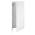 Chivari 24" x 24" White Bar Post with HPL Top for Bar Setups and Displays BAR-POST-24-WHT-AX