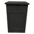 Chivari 22' Black Portable Folding Bar - 5 Piece Set Reversible Panel Front - Spritz BAR-CFG-BLK-E2-KT