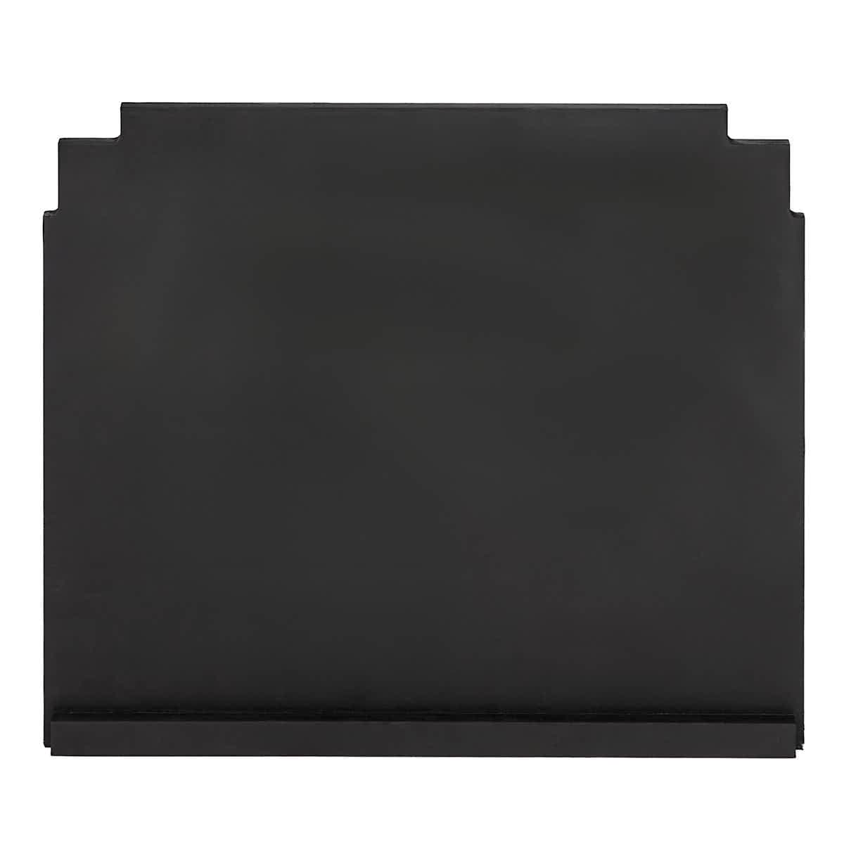 Chivari 31" x 28" Black Bar Post with HPL Top for Bar Setups and Displays BAR-POST-31-BLK-AX