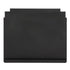 Chivari 31" x 28" Black Bar Post with HPL Top for Bar Setups and Displays BAR-POST-31-BLK-AX