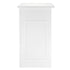 Chivari 22' White Portable Folding Bar - 5 Piece Set Reversible Panel Front with Flush Top - Spritz BAR-CFG-WHT-E1FL-KT