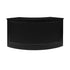 50' Black Portable Folding Bar - 11 Piece Set Single Panel Front with Flush Top - Long Island