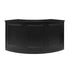 50' Black Portable Folding Bar - 11 Piece Set Three Panel Front with Flush Top - Long Island