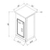 Grand Royale Bars 24' White Portable Folding Bar - 5 Piece Set Three Panel Front - Mimosa BAR-CFG-WHT-F1-KT
