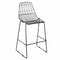 Chivari Black 30" Benton Wire Bar Stool Steel Frame BBMB-WR-AX