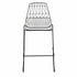 Chivari Black 30" Benton Wire Bar Stool Steel Frame BBMB-WR-AX