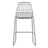 Chivari Black 30" Benton Wire Bar Stool Steel Frame BBMB-WR-AX