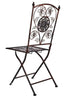Chivari Barcelona Bistro Set in Bronze includes 28" Table and 4 Chairs BBMBR-KT-AX