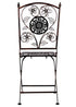 Chivari Barcelona Bistro Set in Bronze includes 28" Table and 4 Chairs BBMBR-KT-AX