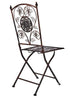 Chivari Barcelona Bistro Set in Bronze includes 28" Table and 4 Chairs BBMBR-KT-AX