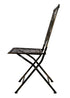 Chivari Barcelona Bistro Set in Vintage Copper includes 28" Table and 4 Chairs BBMC-KT-AX