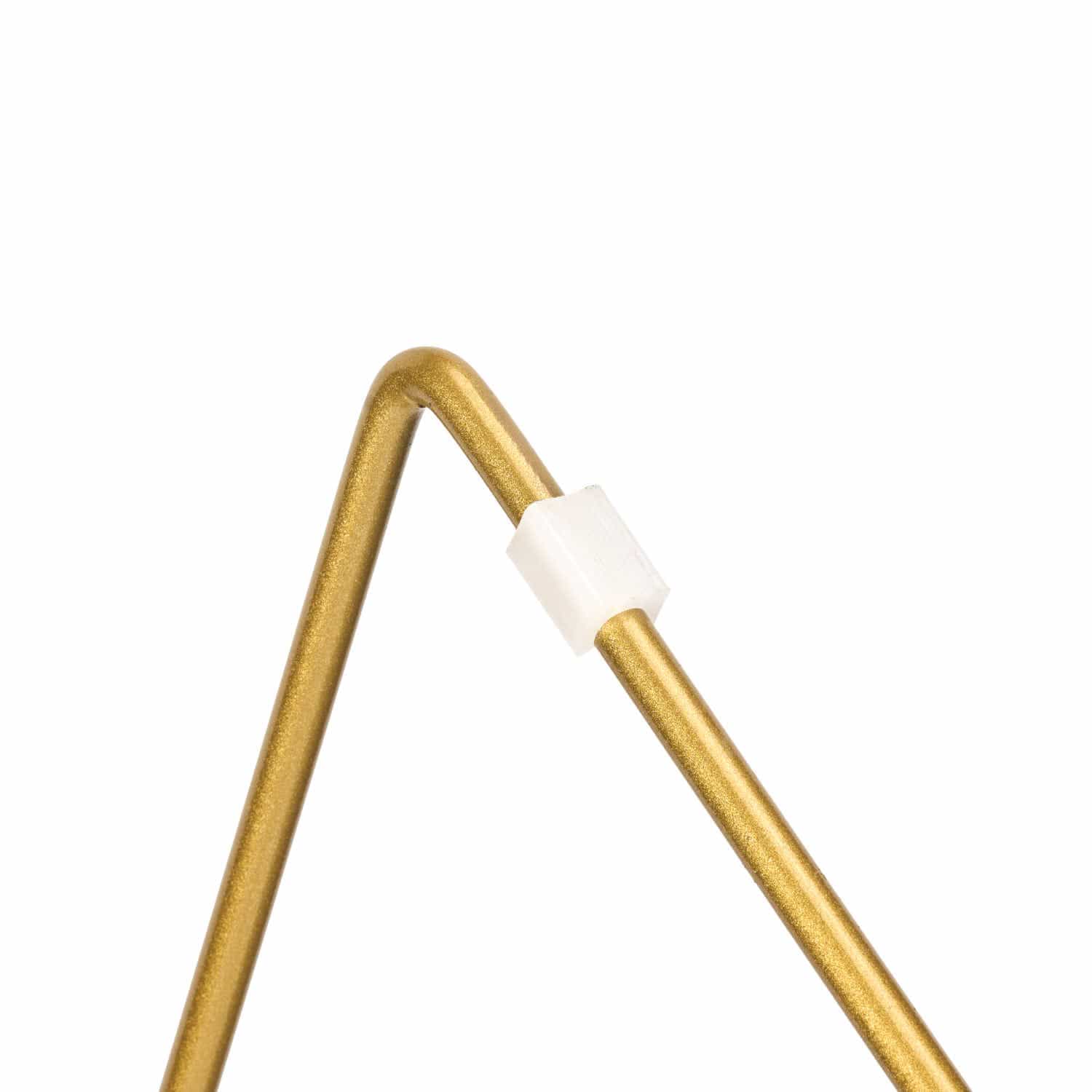 Chivari Gold 30" Benton Wire Bar Stool Steel Frame BBMG-WR-AX