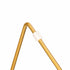 Chivari Gold 30" Benton Wire Bar Stool Steel Frame BBMG-WR-AX