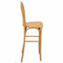 Chivari Natural Resin Steel Skeleton™  Bentwood Barstool - 2 Pack - Some Assembly Required BBRN-KD-ST-AX-2