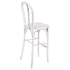 Chivari White Distressed Resin Steel Skeleton™ Bentwood Barstool - 2 Pack - Some Assembly Required BBRWD-KD-ST-AX-2