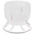 Chivari White Distressed Resin Steel Skeleton™ Bentwood Barstool - 2 Pack - Some Assembly Required BBRWD-KD-ST-AX-2