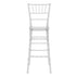 Chivari Clear Resin ProClear™ Chiavari  30" Standard Bar Height Bar Stool  - 4 Pack - Some Assembly Required BCRC-U-ZG-T-4