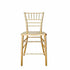 Chivari Bullion Gold Resin Steel Skeleton™ Chiavari Barstool - 2 Pack - Some Assembly Required BCRG-KD-ST-AX-2