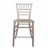 Chivari Sparkling Rose Gold Resin Steel Skeleton™ Chiavari Barstool BCRRGSP-ST-AX-T