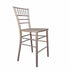 Chivari Sparkling Rose Gold Resin Steel Skeleton™ Chiavari Barstool BCRRGSP-ST-AX-T