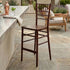 Chivari Mahogany Red Wine ToughWood™ Chiavari Barstool BCWM-ZG-T