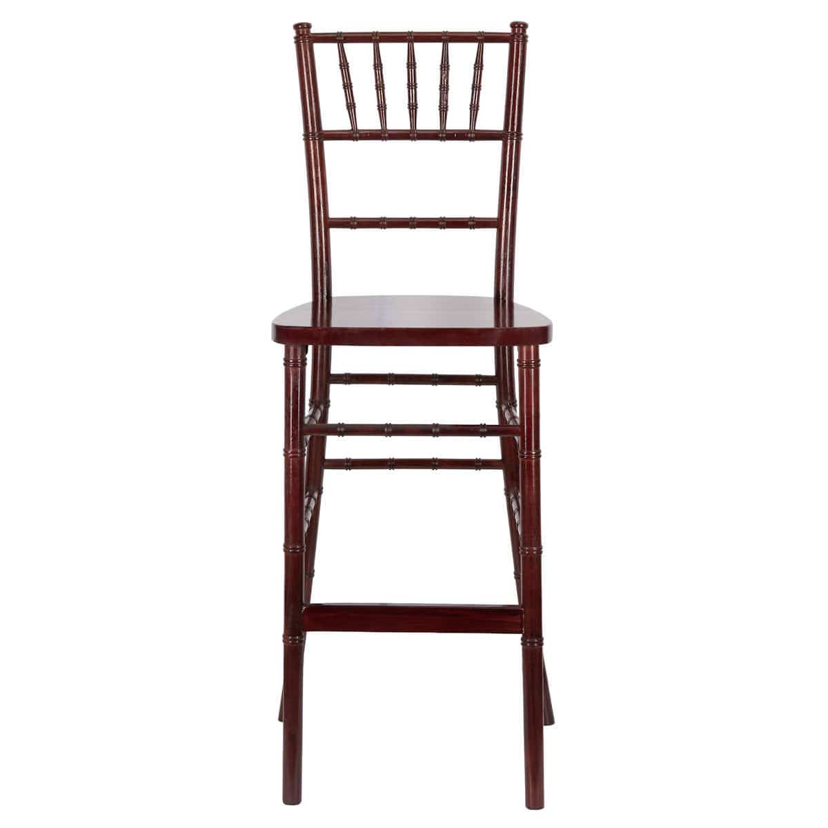 Chivari Mahogany Red Wine ToughWood™ Chiavari Barstool BCWM-ZG-T