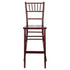 Chivari Mahogany Red Wine ToughWood™ Chiavari Barstool BCWM-ZG-T